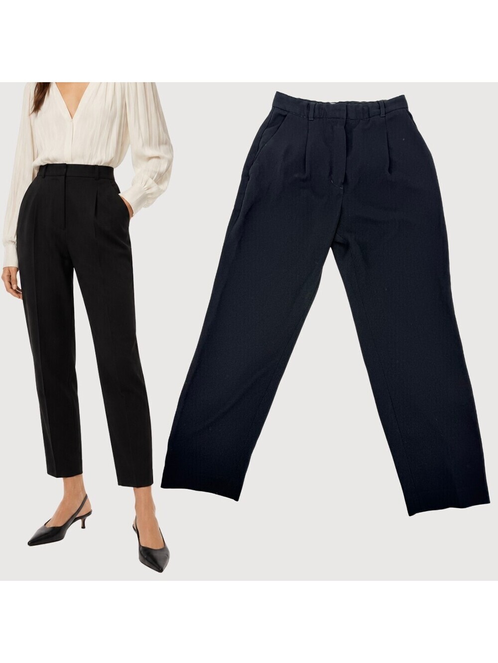 Aritzia Wilfred Essie Pant Trousers Black Size 2